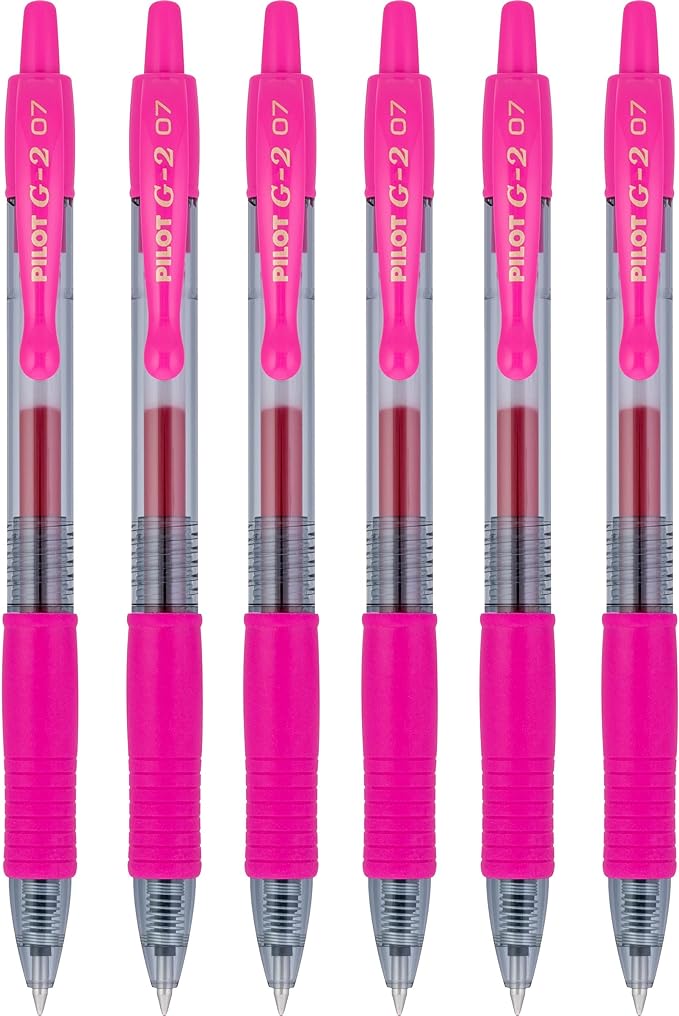PILOT G2 Premium Refillable & Retractable Rolling Ball Gel Pens, 0.7mm Fine by PilotCorporationofAmerica