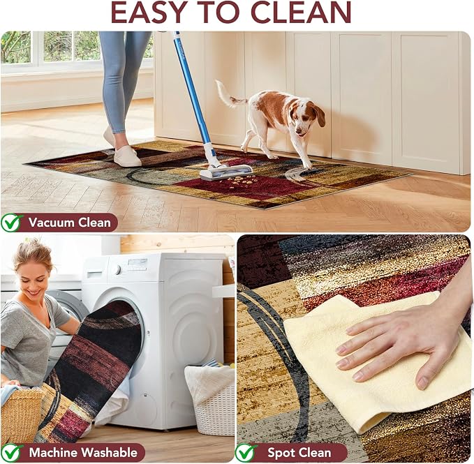 Office Chair Mat for Hardwood Floor&Tile Floor, Under Desk Rug for Rolling - Image 6