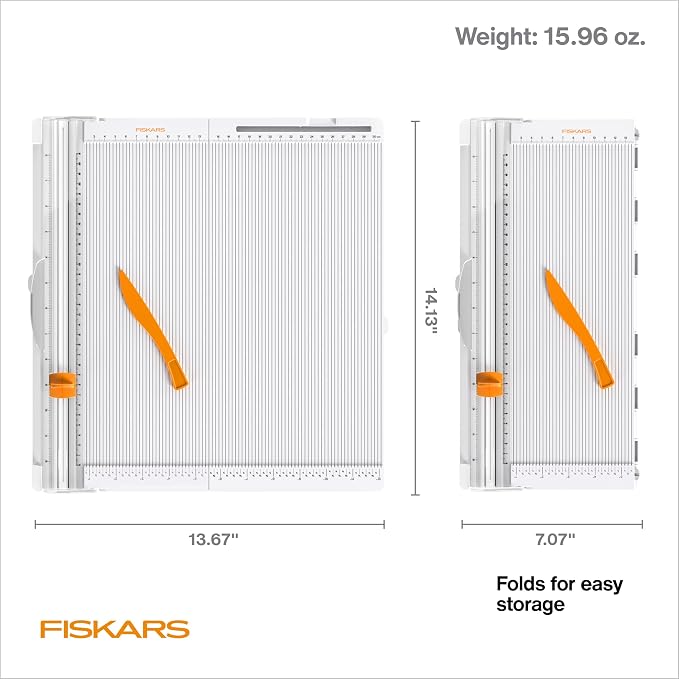 Fiskars 12" Trim & Score Board, TripleTrack System, Integrated Scoring Surface - Image 6