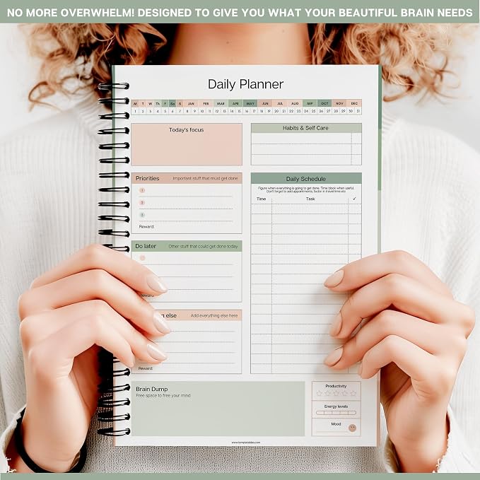 ADHD Daily Planner for Neurodivergent Adults - Image 4