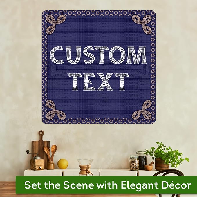 Custom Sign, Custom Street Sign, 11 Font Colors, 13 Font Styles, 4 Hole Options - Image 4