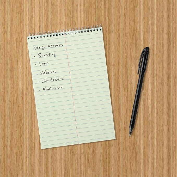 Amazon Basics Steno Notebooks, Gregg Rule, 80 Sheets - Image 5