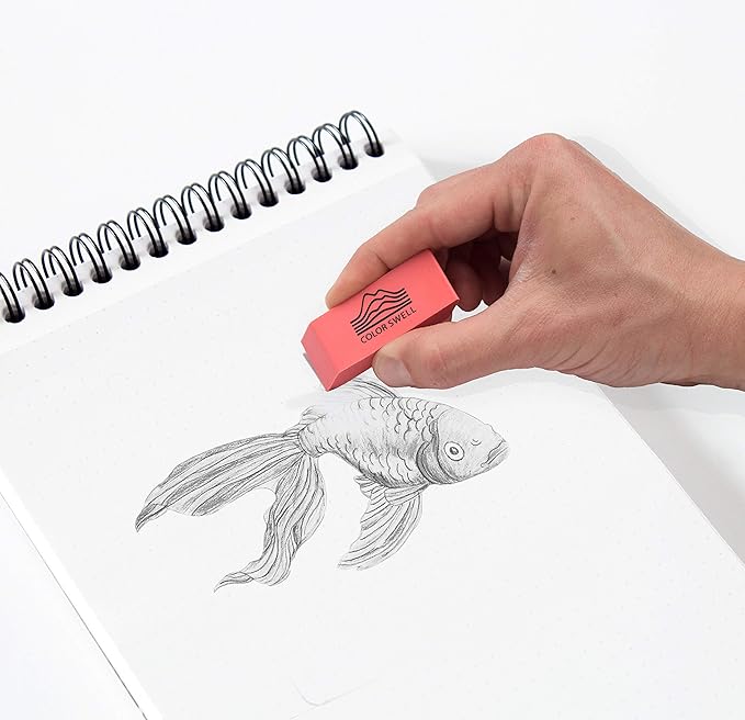 Color Swell Bulk Pink Erasers - 108 Pack of Neon and Pink Erasers - Perfect for Offices, Classroom, Kids, Students, Families, and Donations-DeskLoop Office