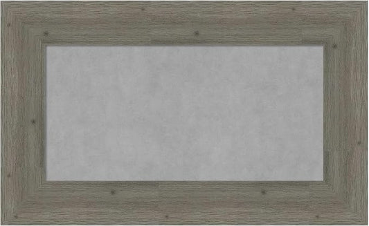 Amanti Art Grey Framed Magnetic Board 19x31 Small Vision Board by AmantiArt