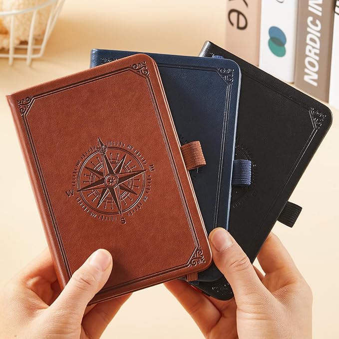 Pocket Notebook Small Journal for Men Women, 3.7" x 5.7", A6 Mini Notebook - Image 5