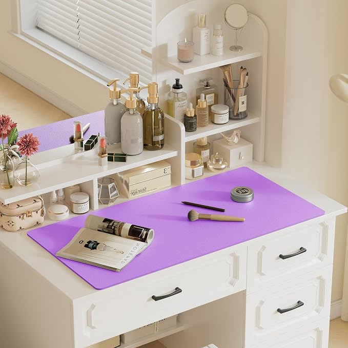 Aothia Faux Leather Desk Mat - Image 8