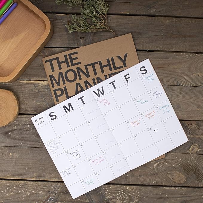 The Monthly Planner Undated - Image 3