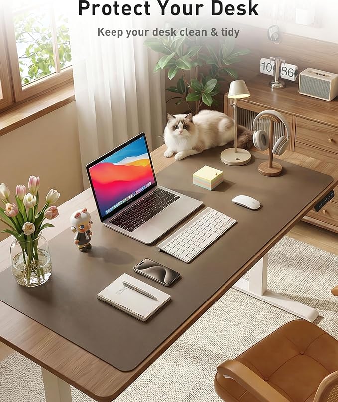 Aothia Faux Leather Desk Mat - Image 3