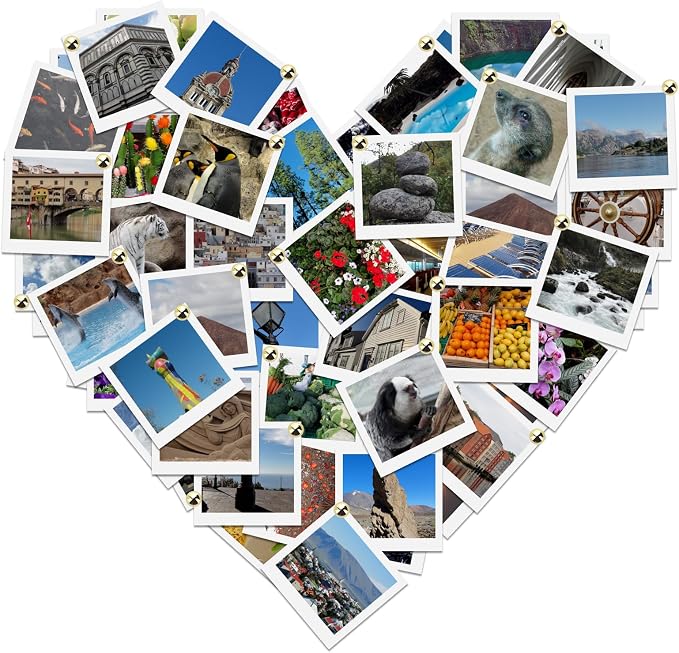 60 Pcs Push Pins, Thumb Tacks for Decorative Wall - Image 7