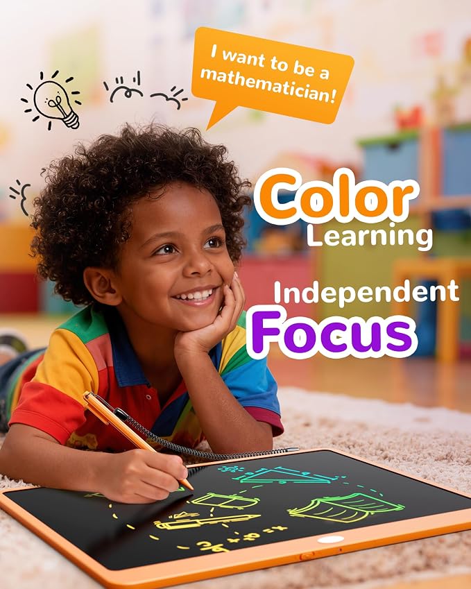 KOKODI LCD Writing Tablet, 16 Inch Colorful Toddler Doodle Board Drawing Tablet - Image 4