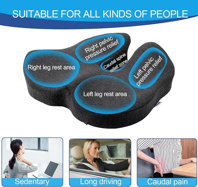 X Large Memory Foam Seat Cushion - Image 7