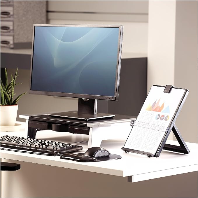 Fellowes Letter Sized Non-Magnetic Copyholder, 7.38 x 10.13 x 11.25 inches - Image 9