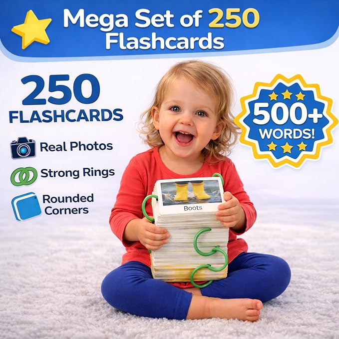 250 Thick & Sturdy Learning Flashcards - Image 7