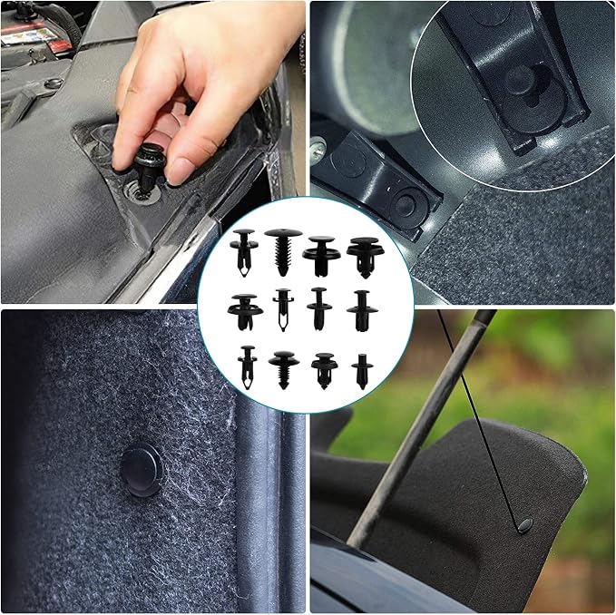 835 PCS Car Push Retainer Clips and Plastic Fasteners Kit - Image 6