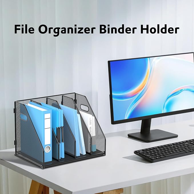 SUPEASY Binder Organizer, Magazine File Holder - Image 4