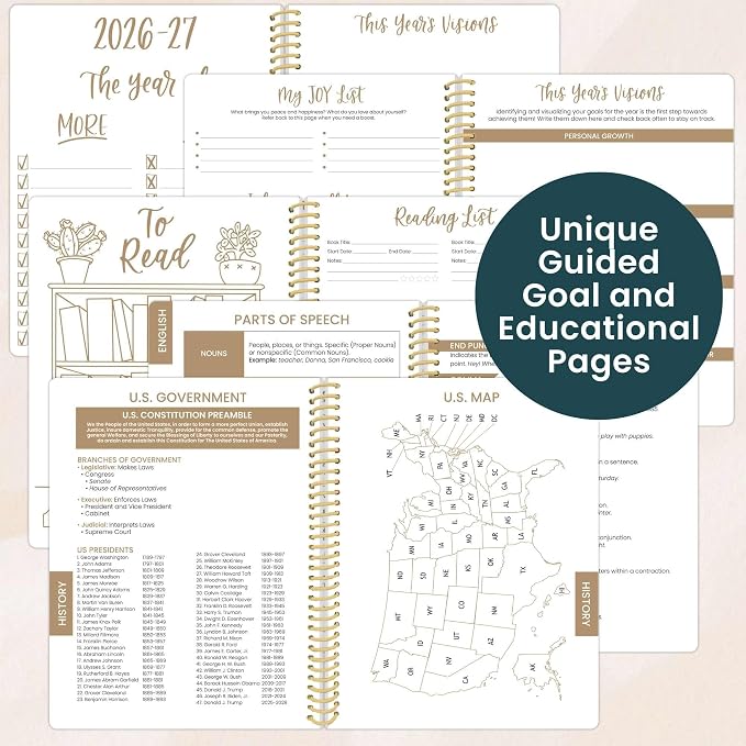 Daisy by bloom daily planners 2026-2027 Academic Year Student Planner - Image 4