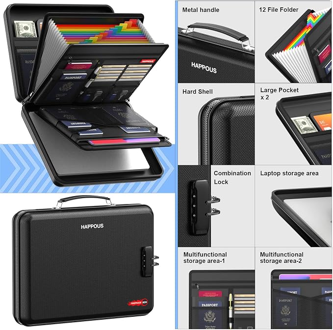 Fireproof Document Organizer - Image 4