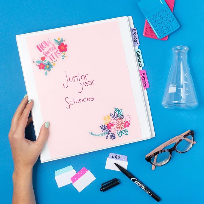 Avery Multiuse Ultra Tabs, 2-Side Writable, 24 Repositionable Tabs - Image 9