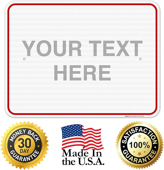 Custom Sign, Personalized Metal Signs, Customize - Image 8