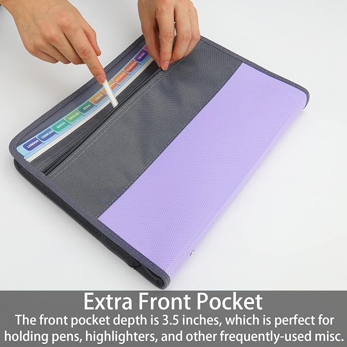 NAFY Accordian File Organizer, 13 Pockets Expanding File Folder - Image 4