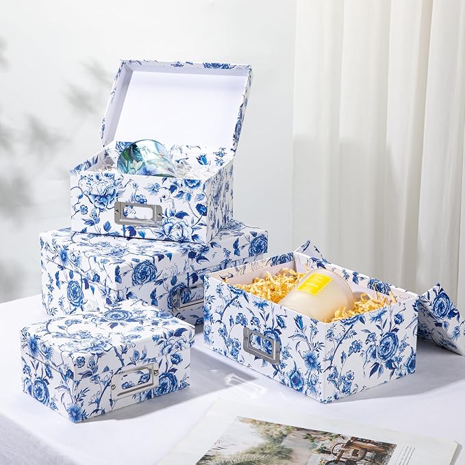 Briful Decorative Storage Boxes - Image 3