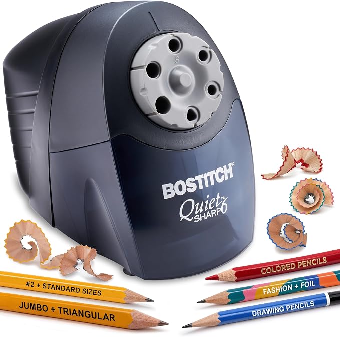 Bostitch Office Electric Pencil Sharpener, Heavy Duty Classroom Sharpener by BostitchOfficeProducts