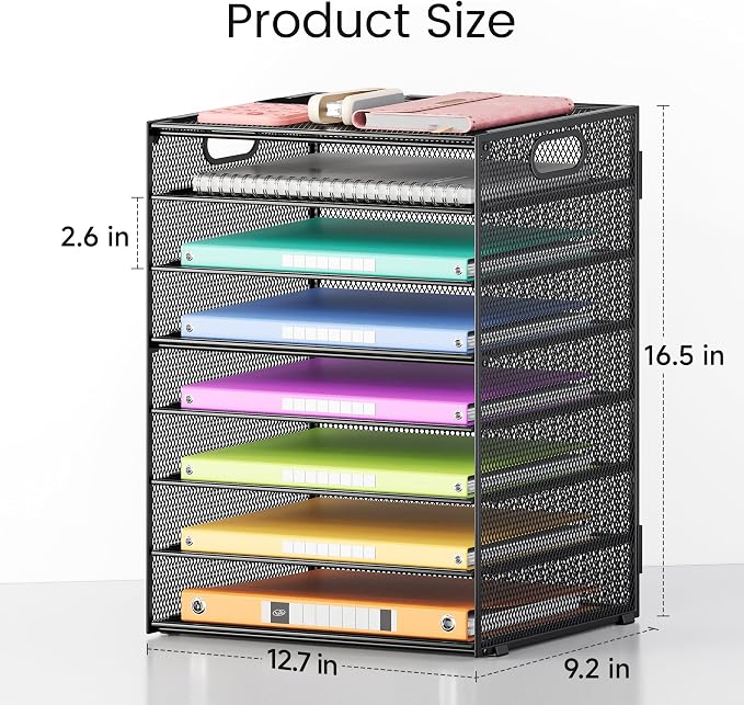 Lavatino 8 Tier Paper Organizer - Image 2