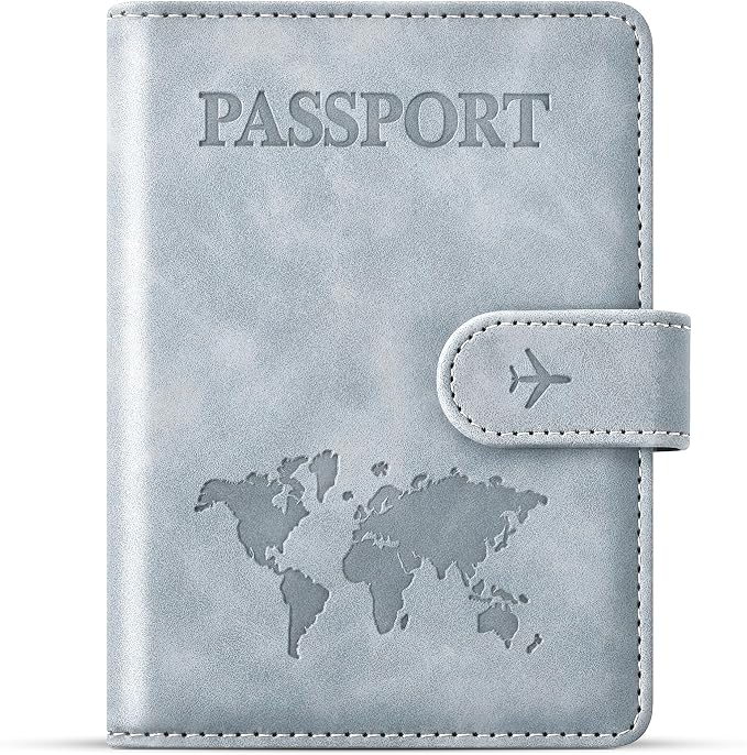 Passport Holder for Travel Essentials, Passport Wallet Cover Case for Travel by Unknown