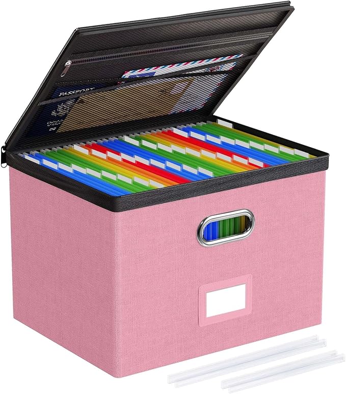 Oterri 1 Pack Large File Organizer Boxes by Oterri