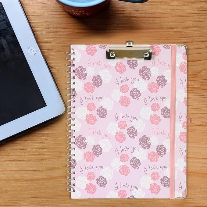 Clipboard Folio Spiral Folder Board, 5 Extra Folders - Image 6