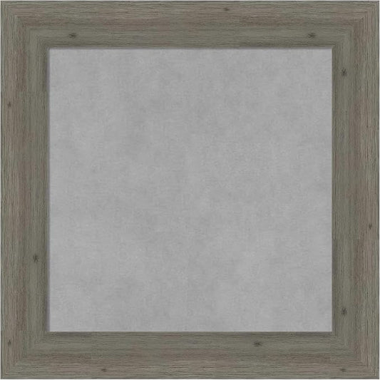 Amanti Art Grey Framed Magnetic Board 21x21 Small Vision Board by AmantiArt