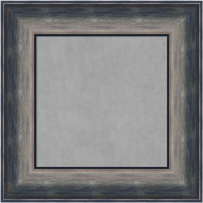 Amanti Art Silver Framed Magnetic Board 18x18 X-Small Vision Board by AmantiArt
