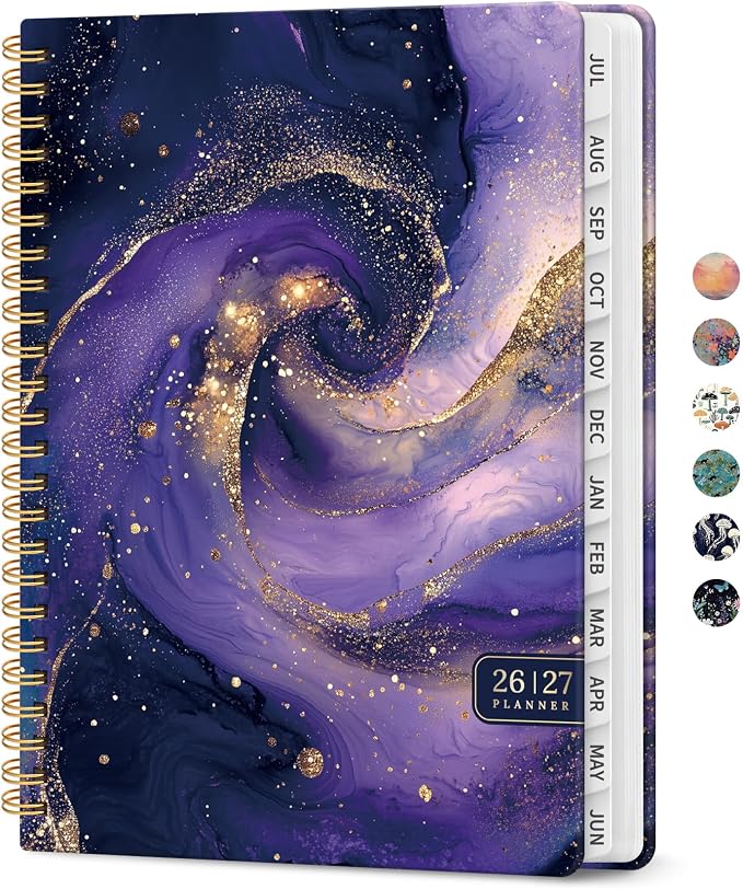 Planner 2026-2027, Academic Year Weekly and Monthly Calender Planner, from Jul by Taja
