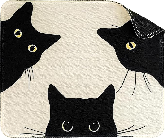 Funny Mouse pad Square Cute Mouse Mat - Image 2