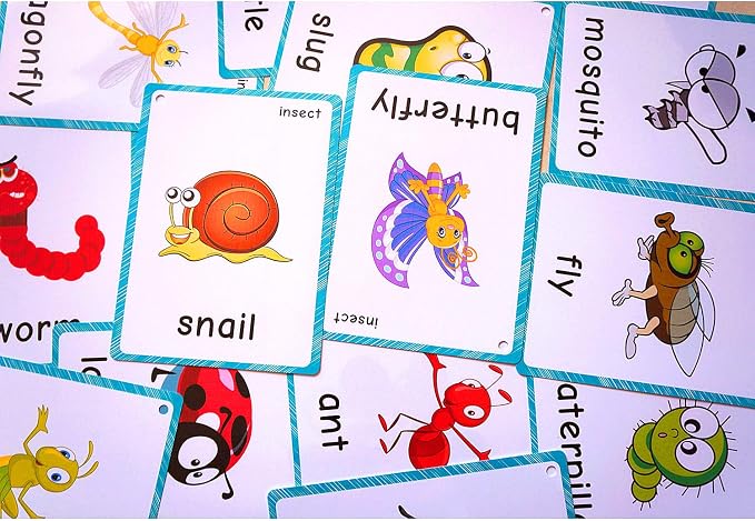 Set of Adjective&Antonym and Insect Flash Cards - Image 4