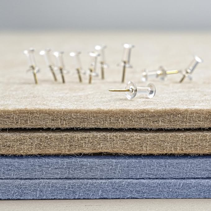 Lightomorrow Bulletin Board, 35 x 17 1/2 inches Felt Board - Image 4