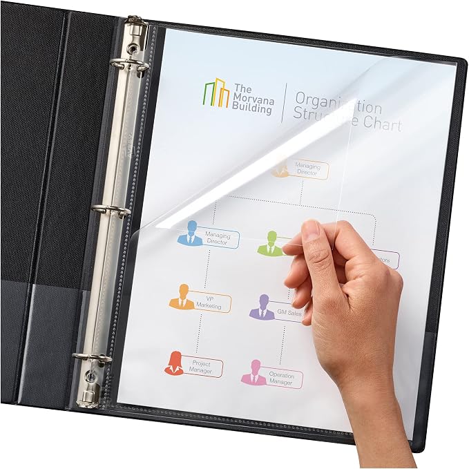 Avery Diamond Clear Quick Load Sheet Protectors, Top & Side Load, 10 Document - Image 6