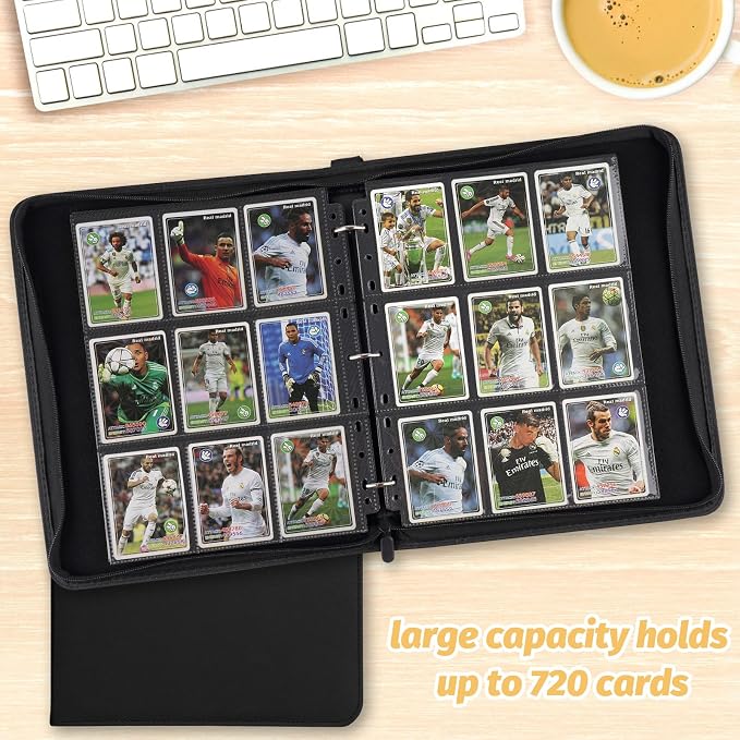 Trading Card Binder, Card Collection Binder Album Folder - Image 2