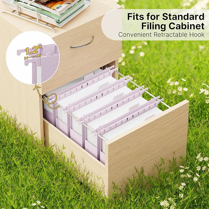 XINGIA Letter Size Hanging File Folders - Image 3