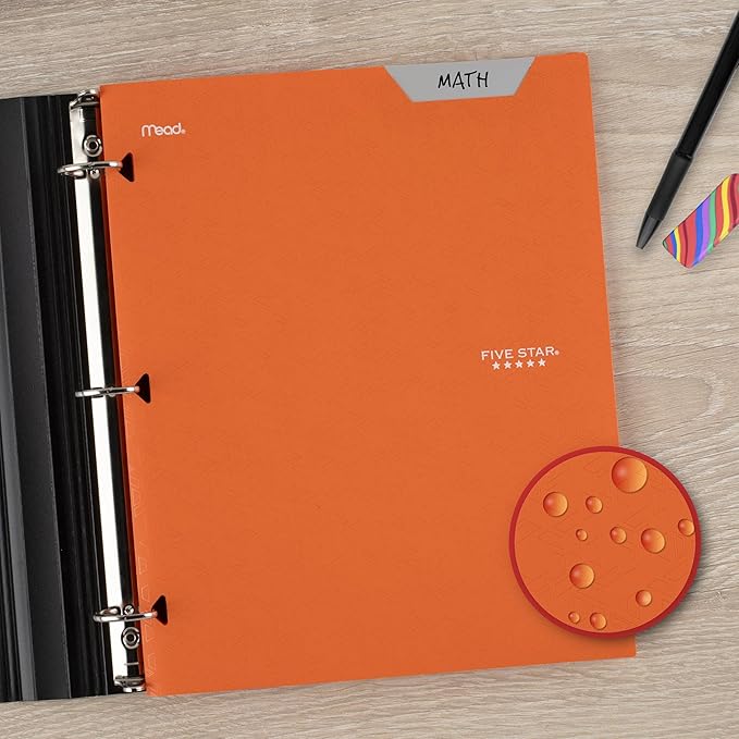 Five Star 2-Pocket Folder, Plastic Folder - Image 4