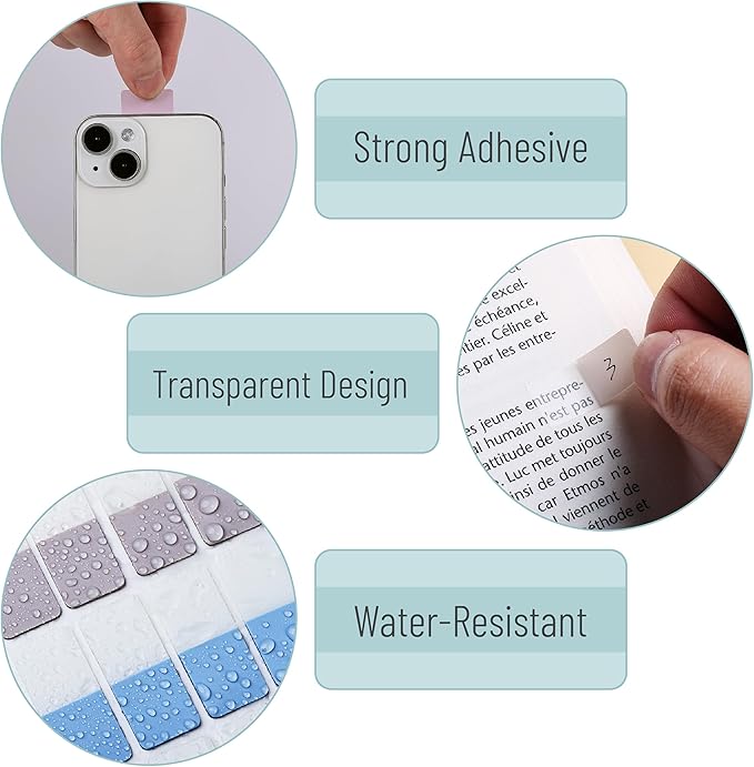 Mr. Pen- Sticky Index Tabs, 240 Pcs, Pastel Sticky Tabs for Notebooks, Page Markers, Page Tabs for Binders, Page Tabs Sticky Tabs for Books, Notebook Tabs, Book Sticky Tabs for Notebooks-DeskLoop Office