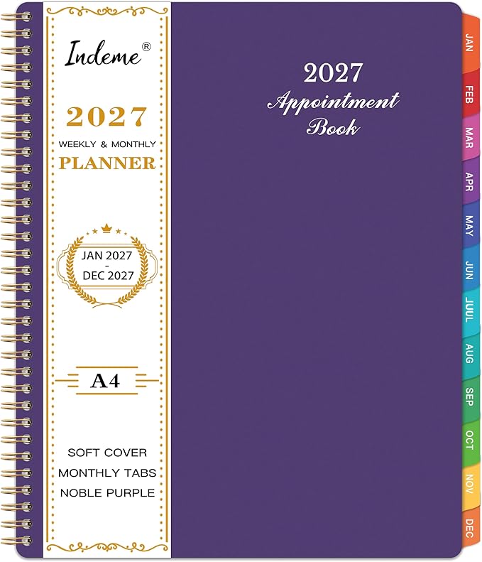 2027 Daily Planner by Indeme