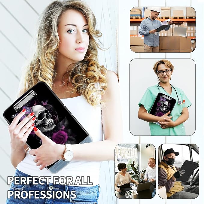 Clipboard with Storage, Clip Boards 8.5X11 with Storage & Pen Holder, Heavy - Image 2