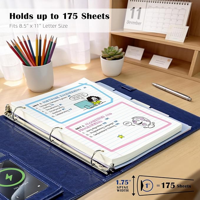 Ospelelf 3 Ring Clipboard Binder - Image 3
