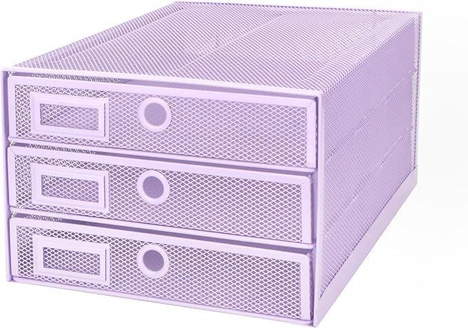 EXERZ Paper Sorter 3 Tier Drawers A4 / Multifunctional Desk Organiser/Letter - Image 5