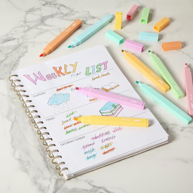 Mr. Pen- Aesthetic Highlighters, Chisel Tip, Summer Colors | Cute Highlighter - Image 8