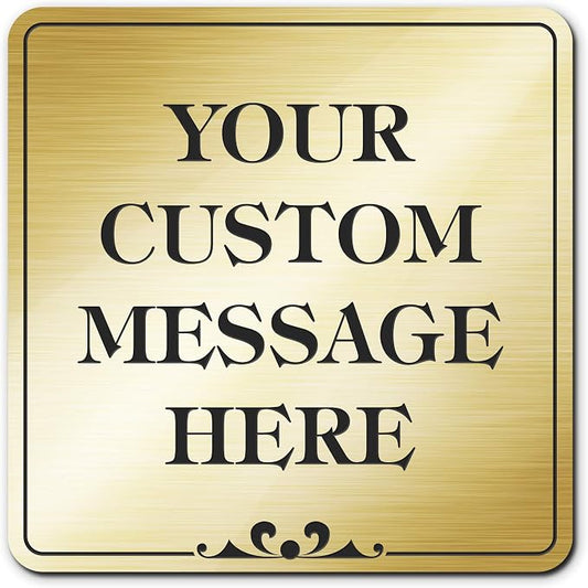 Custom Sign, Office Sign, Business/Office Name Plates by MySignCenter