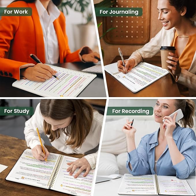Taja Large Spiral Lined Journal - Image 7
