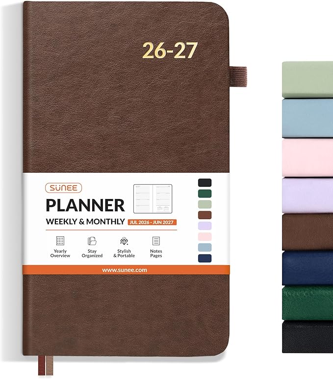 SUNEE 2026-2027 Pocket Weekly Planner by SUNEE