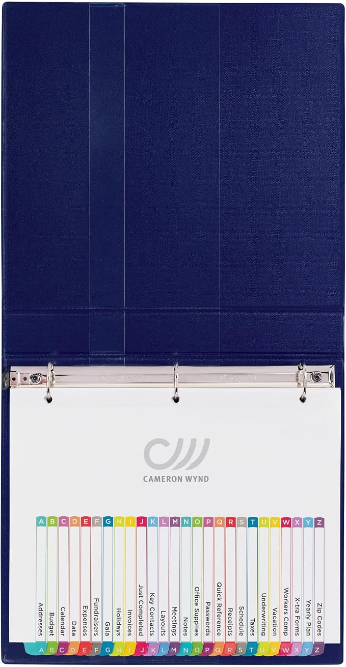 Avery A-Z Dividers for 3 Ring Binders, 26 Tabs per Set, Customizable Table of - Image 9
